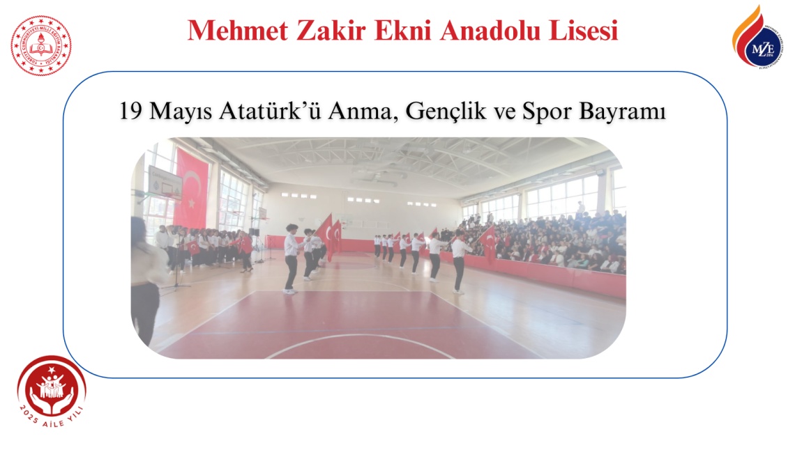 19 Mayıs Atatürk’ü Anma, Gençlik ve Spor Bayramı